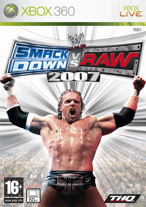 Caratula de WWE Smackdown Vs. Raw 2007 para Xbox 360