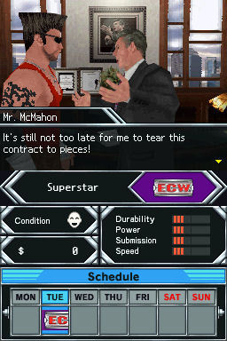 Pantallazo de WWE Smackdown vs Raw 2010 para Nintendo DS