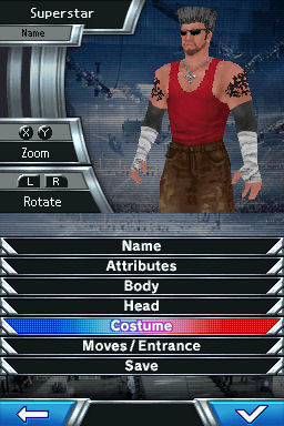 Pantallazo de WWE Smackdown vs Raw 2010 para Nintendo DS