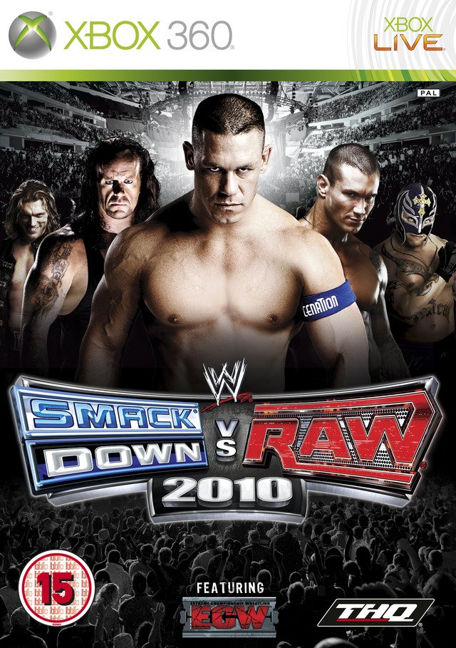 Caratula de WWE Smackdown vs Raw 2010 para Xbox 360