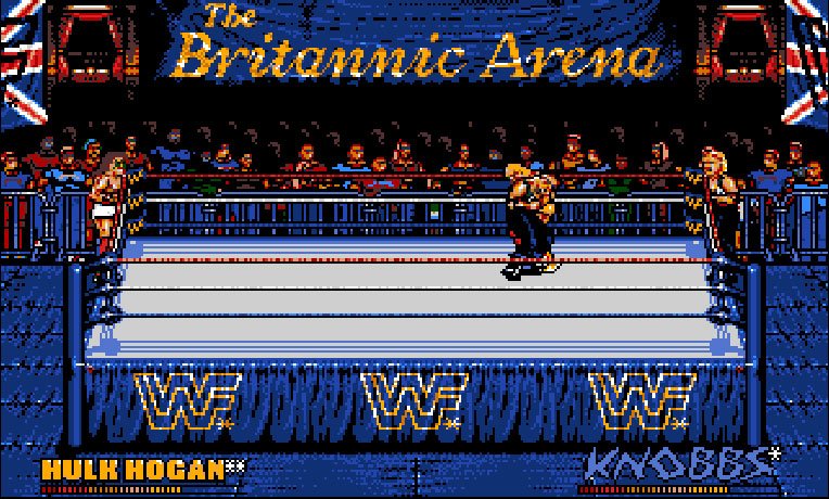Pantallazo de WWF European Rampage Tour para Amiga