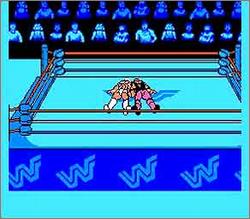 Pantallazo de WWF King of the Ring para Nintendo (NES)
