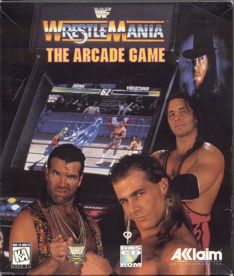 Caratula de WWF WrestleMania: The Arcade Game para PC