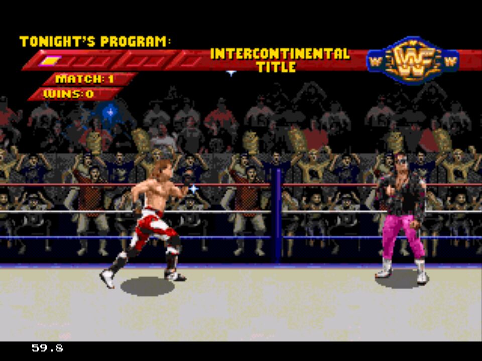 Pantallazo de WWF Wrestlemania: The Arcade Game para Sega 32x