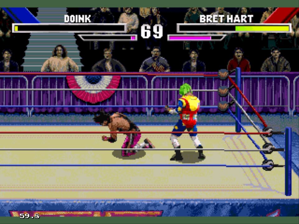 Pantallazo de WWF Wrestlemania: The Arcade Game para Sega 32x