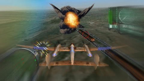 Pantallazo de WWII: Battle over the Pacific para PSP