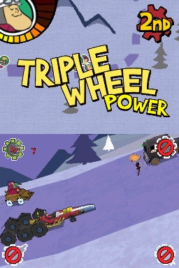 Pantallazo de Wacky Races: Crash & Dash para Nintendo DS