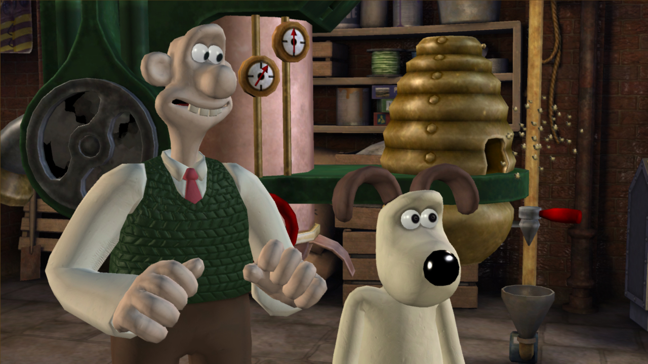 Pantallazo de Wallace & Gromits Grand Adventures - Episode 1: Fright of the Bumblebees para Xbox 360