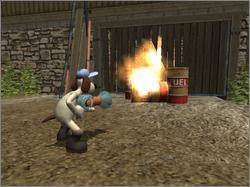 Pantallazo de Wallace & Grommit: The Curse of the Were-Rabbit para Xbox