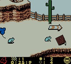 Pantallazo de Walt Disney World Quest: Magical Racing Tour para Game Boy Color