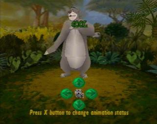 Pantallazo de Walt Disney's The Jungle Book: Rhythm n' Groove Dance Pack para PlayStation