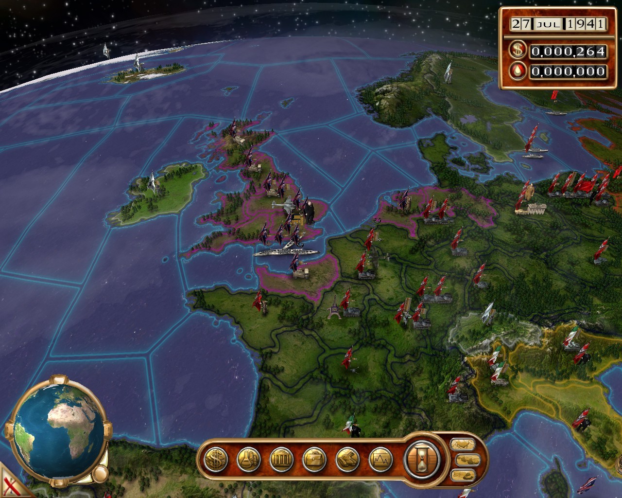 Pantallazo de War Leaders: Clash of Nations para PC