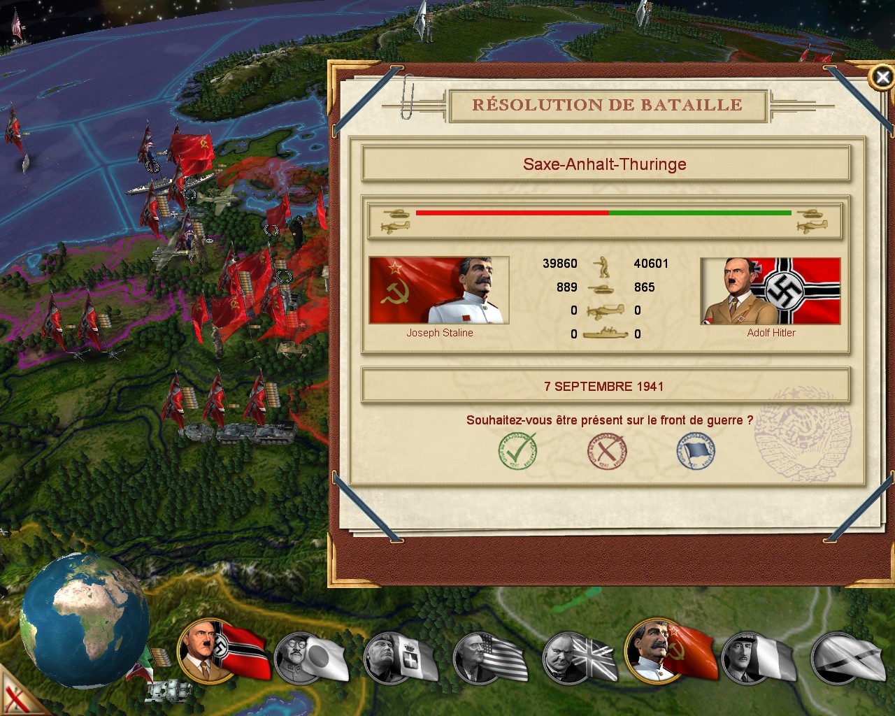 Pantallazo de War Leaders: Clash of Nations para PC