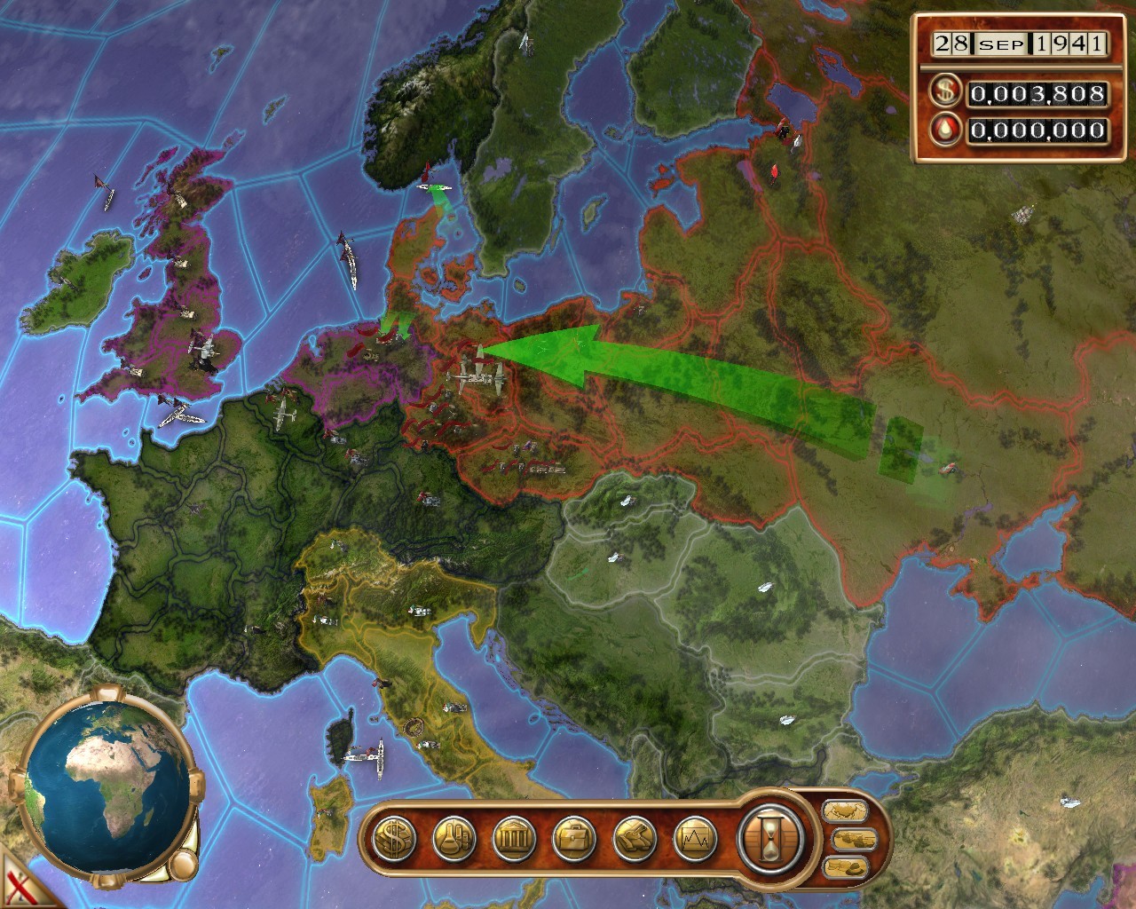 Pantallazo de War Leaders: Clash of Nations para PC