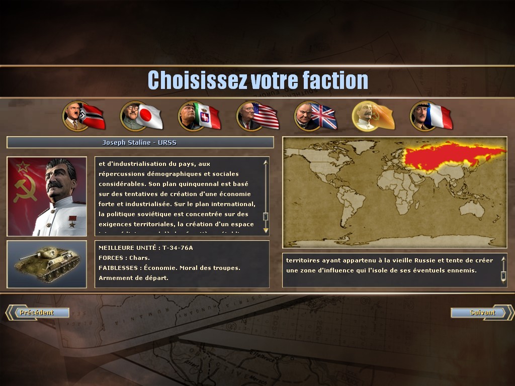 Pantallazo de War Leaders: Clash of Nations para PC