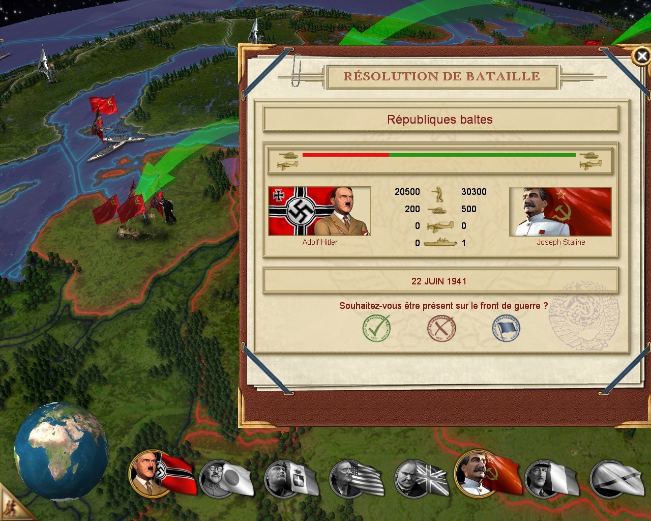 Pantallazo de War Leaders: Clash of Nations para PC