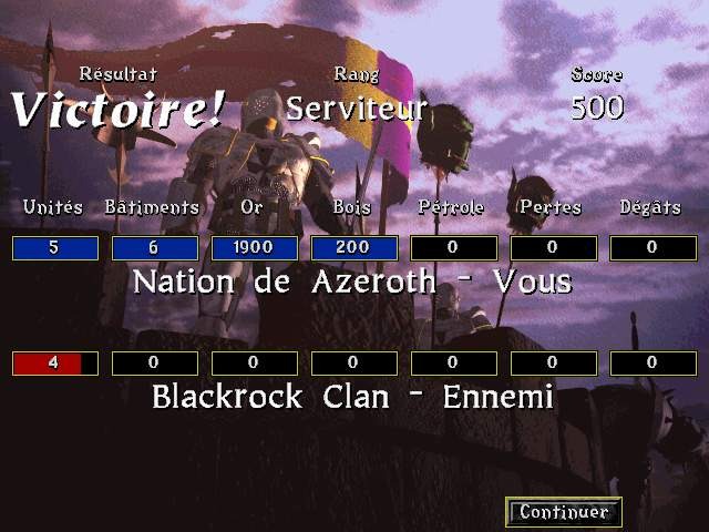 Pantallazo de WarCraft II: Tides of Darkness para PC