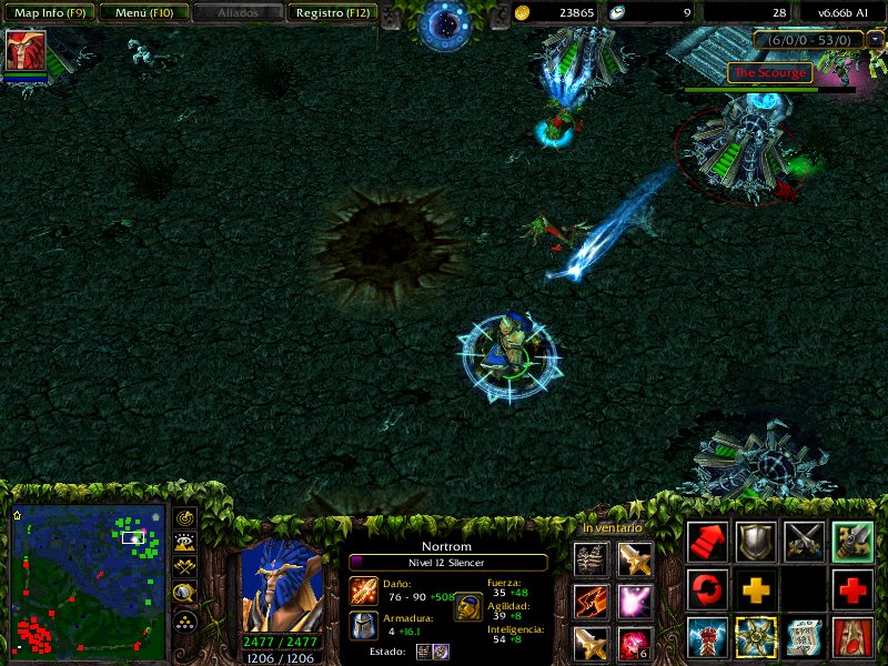 Pantallazo de WarCraft III: The Frozen Throne para PC
