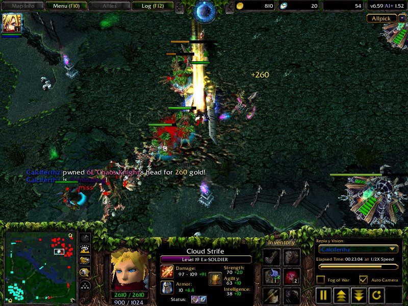 Pantallazo de WarCraft III: The Frozen Throne para PC
