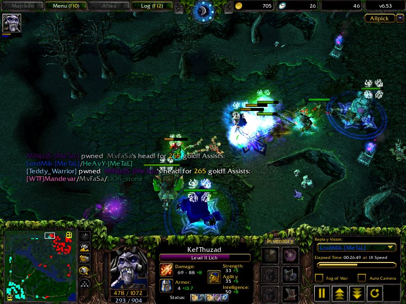 Pantallazo de WarCraft III: The Frozen Throne para PC