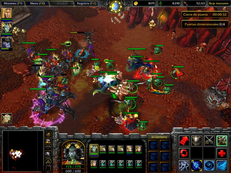 Pantallazo de WarCraft III: The Frozen Throne para PC