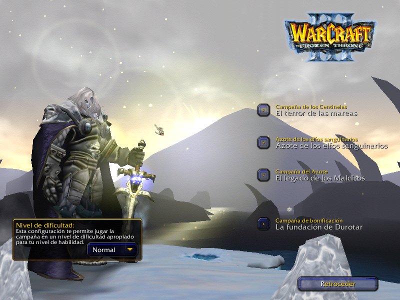 Pantallazo de WarCraft III: The Frozen Throne para PC