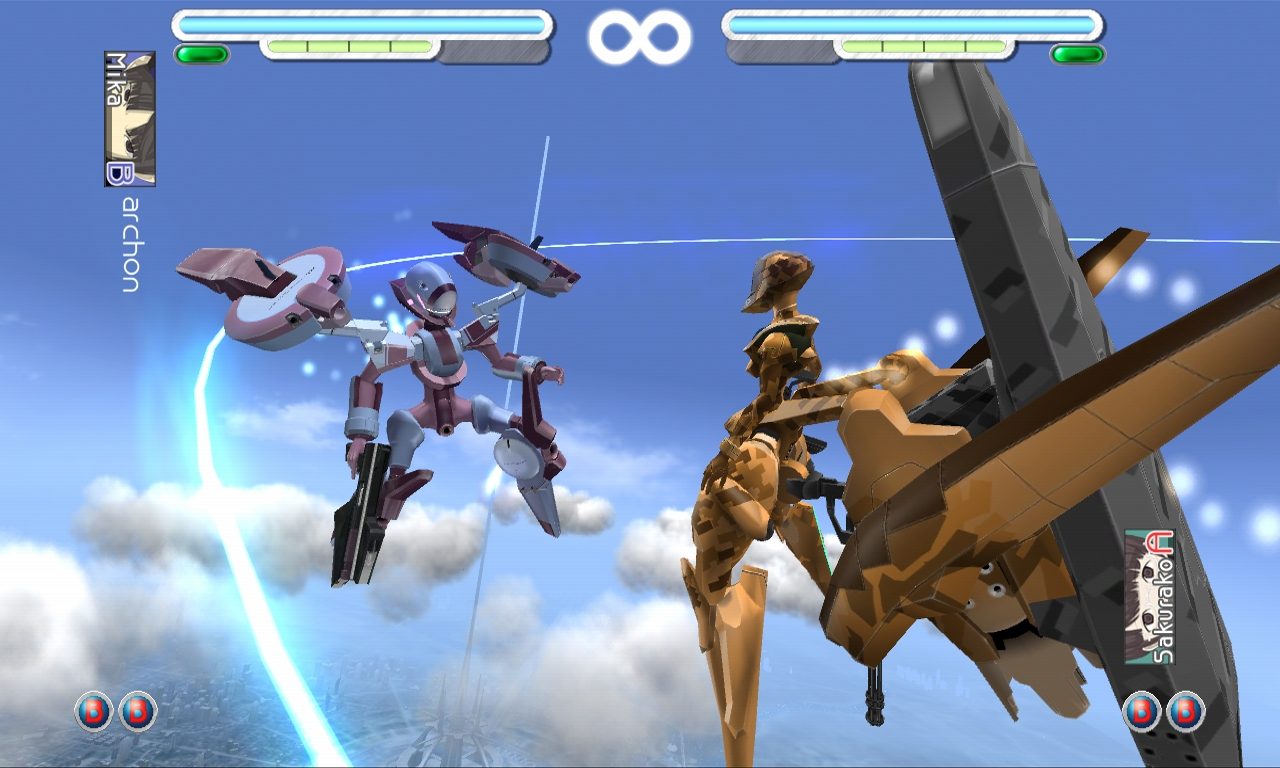 Pantallazo de WarTech Senko No Ronde para Xbox 360
