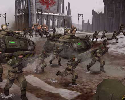 Pantallazo de Warhammer 40,000: Dawn of War -- Winter Assault para PC