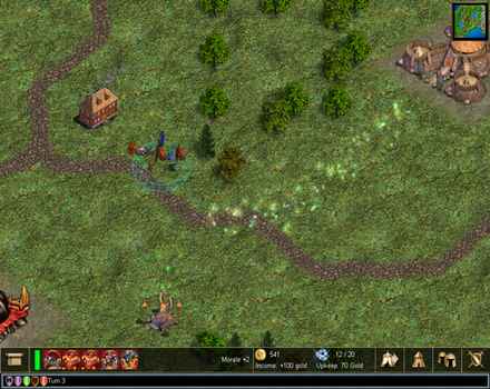 Pantallazo de Warlords IV: Heroes of Etheria para PC