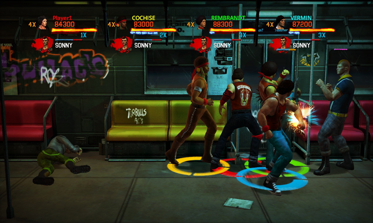 Pantallazo de Warriors, The: Street Brawl (Xbox Live Arcade) para Xbox 360