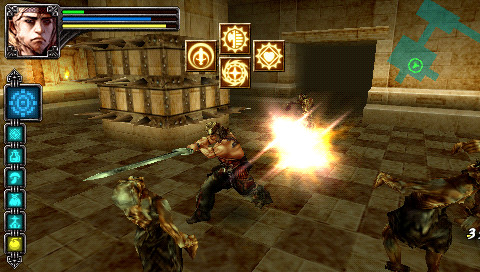 Pantallazo de Warriors of the Lost Empire para PSP