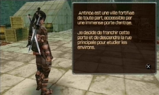 Pantallazo de Warriors of the Lost Empire para PSP