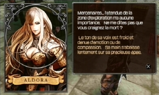 Pantallazo de Warriors of the Lost Empire para PSP