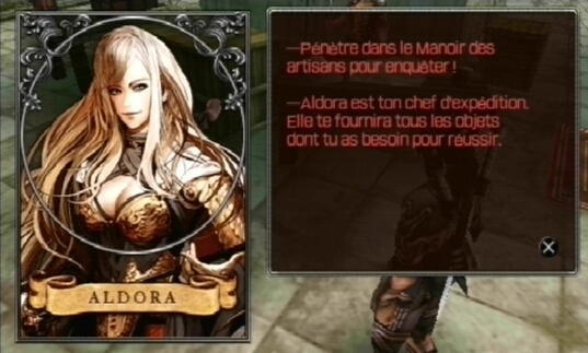 Pantallazo de Warriors of the Lost Empire para PSP