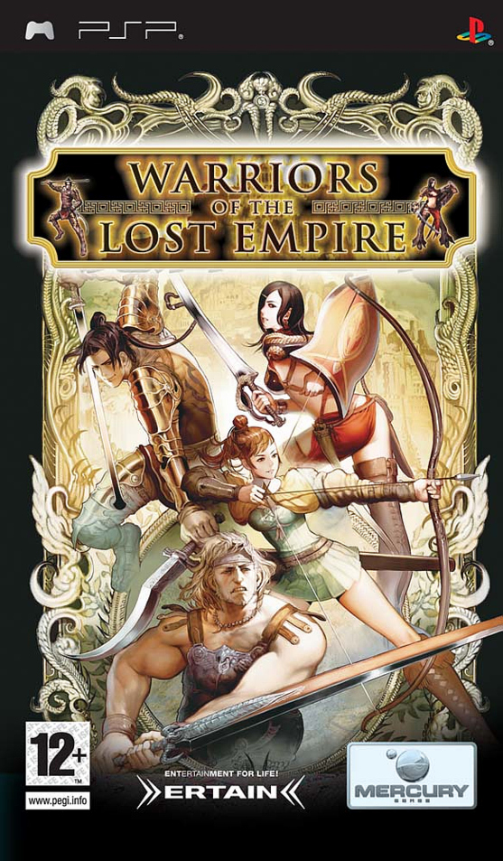 Caratula de Warriors of the Lost Empire para PSP