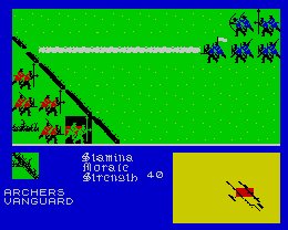 Pantallazo de Wars of the Roses, The para Spectrum