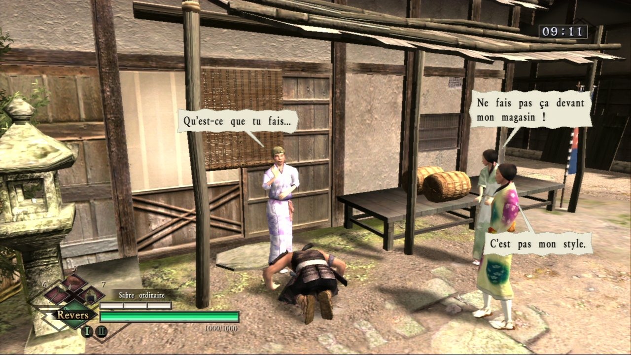 Pantallazo de Way of the Samurai 3 para PlayStation 3