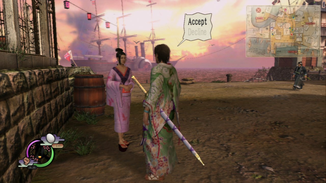 Pantallazo de Way of the Samurai 4 para PlayStation 3