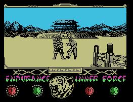 Pantallazo de Way of the Tiger, The para MSX