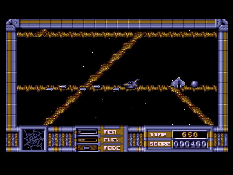 Pantallazo de Web of Terror para Amiga