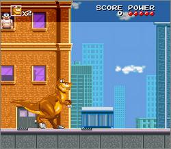 Pantallazo de We're Back! A Dinosaur's Story para Super Nintendo