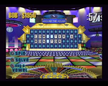 Pantallazo de Wheel of Fortune para PlayStation 2