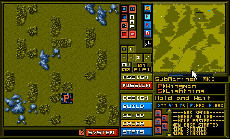 Pantallazo de When Two Worlds War para Amiga