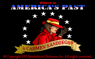 Pantallazo de Where in America's Past Is Carmen Sandiego? para PC