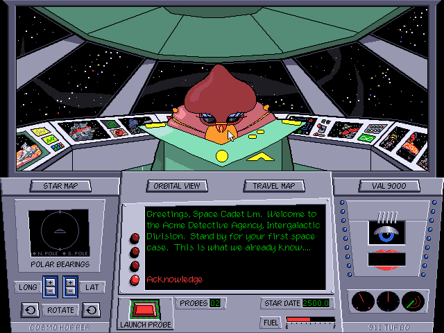 Pantallazo de Where in Space is Carmen Sandiego? Deluxe para PC
