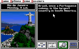 Pantallazo de Where in The World is Carmen Sandiego? (Enhanced) para PC