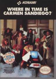 Caratula de Where in Time is Carmen Sandiego? para Nintendo (NES)