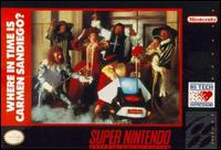 Caratula de Where in Time is Carmen Sandiego? para Super Nintendo