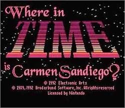 Pantallazo de Where in Time is Carmen Sandiego? para Super Nintendo