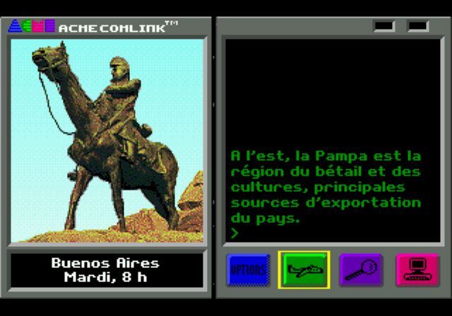 Pantallazo de Where in the World is Carmen Sandiego? para Sega Megadrive